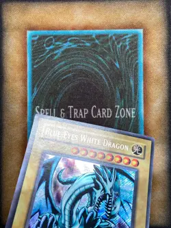 Yugioh Blue-Eyes White Dragon FL1-EN001 Secret Rare Limited Edition MP - Image 2