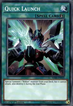 Quick Launch 1st Ed Common SDRR-EN025 Yu-Gi-Oh! - Image 1