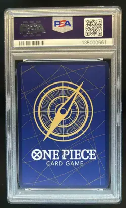 2025 One Piece Japanese Portgas D.Ace Red Manga Alternate Art #OP13-119 PSA 10 - Image 2