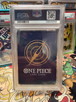Nico Olvia OP09-106 Offline Regional Participant One Piece Promo Card PSA 9 - Image 3