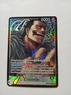 One Piece OP14-079 Crocodile Alt Art Leader – The Azure Sea’s Seven English NM - Image 1