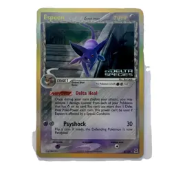 Espeon 4/113 EX Delta Species Reverse Stamped Holo Rare Pokemon Card 2005 TCG - Image 1