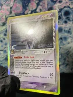 Pokemon Card - Espeon Delta Species 4/113 Reverse Holo Rare Stamped - Image 5