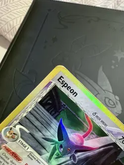 Pokemon TCG Espeon HP/Damaged 4/113 EX Delta Species Holo Rare - Image 5