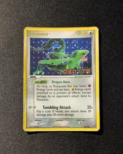 Pokemon EX DEOXYS - #22/107 Rayquaza - ENG - Reverse Holo - Image 4