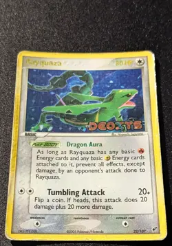 Pokemon EX DEOXYS - #22/107 Rayquaza - ENG - Reverse Holo - Image 5