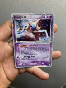Pokemon TCG Deoxys EX Normal Forme Holo Rare 97/107 2005 - LP - Image 1