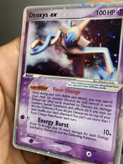 Pokemon TCG Deoxys EX Normal Forme Holo Rare 97/107 2005 - LP - Image 5