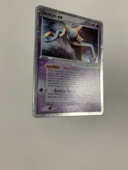 2005 Pokemon Normal Forme Holo Rare Deoxys EX 97/107 VINTAGE GREAT CONDITION! - Image 5