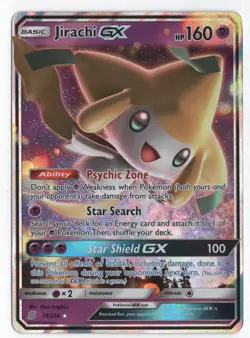 Pokemon TCG Jirachi GX 79a/236 Alternate Art Promos Unified Minds NM - Image 1