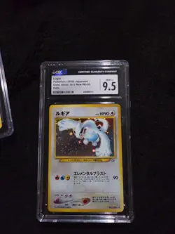 CGC Graded 9.5 Japanese gold silver to a new world Neo Genesis LugiaHolo Pokemon - Image 1