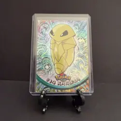 Pokemon Topps TV Animation Series 1 (Blue Logo) #14 Kakuna Rainbow Holo - Image 2