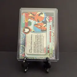 Pokemon Topps TV Animation Series 1 (Blue Logo) #14 Kakuna Rainbow Holo - Image 3