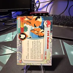 Kakuna #14 - 1999 Pokemon Topps TV Animation LP - Image 2