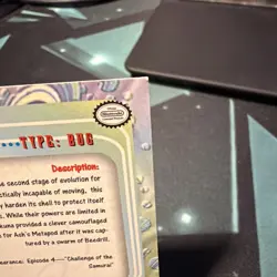 Kakuna #14 - 1999 Pokemon Topps TV Animation LP - Image 5