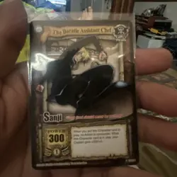 The baratie assistant chef - Sanji - One Piece CCG - Bandai - 2005 -Vintage - Image 1