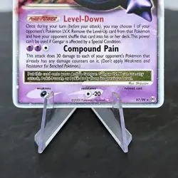 Gengar Lv.X 97/99 Platinum Arceus Holo Ultra Rare Pokemon TCG Card Game NM⭐ - Image 4