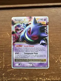 Pokemon Gengar TCG LV.X Platinum Arceus Holo Ultra Rare Card 97/99 MP/HP - Image 1