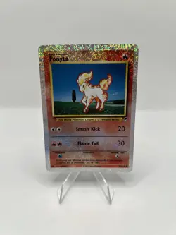 Pokemon TCG Ponyta 87/110 Legendary Collection 2002 Reverse Holo - MP - Image 1