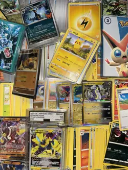 ENORMOUS POKEMON TCG LOT! OVER 3,200 Cards! From Holos To Vs And Even Slabs - Image 5