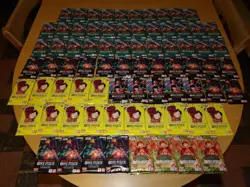One Piece 500 Years Wings Legends Emperor's Booster Lot 704 Cards 76 Open Packs! - Image 1