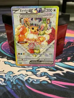 Eevee ex Black Star Promo #174 Prismatic Evolutions Pokemon TCG Card NM/M - Image 1