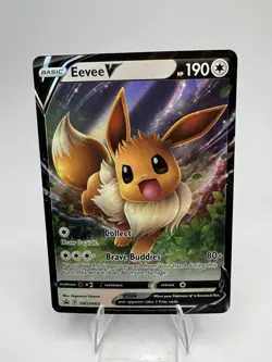 Pokemon TCG SWSH: Sword & Shield Promo Cards #SWSH065 Eevee V - Image 1