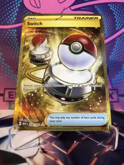 Switch - 206/165 - Pokemon 151 Secret Rare Card NM - Image 1