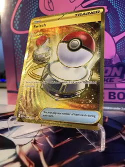 Switch - 206/165 - Pokemon 151 Secret Rare Card NM - Image 2