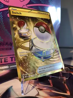 Switch - 206/165 - Pokemon 151 Secret Rare Card NM - Image 3