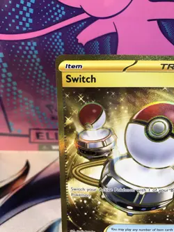Switch - 206/165 - Pokemon 151 Secret Rare Card NM - Image 4
