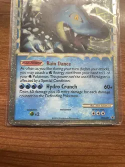 Feraligatr Prime Promo Holo HGSS HGSS07 Pokemon TCG 2010 Stage 2 Card - Image 3