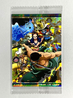 Straw Hat Crew - S No.10-SEC1 - One Piece Itajaga Wafer Card Sealed Japanese - Image 1