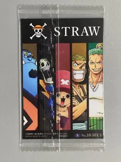 Straw Hat Crew - S No.10-SEC1 - One Piece Itajaga Wafer Card Sealed Japanese - Image 2