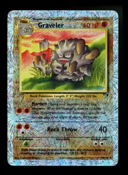 #2 Graveler 44/110 Legendary Collection 2002 Reverse Holo Pokemon Card TCG - Image 1