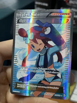 Skyla 149/149 Boundaries Crossed 2012 Full Art Holo Rare Pokemon Card TCG - Image 4