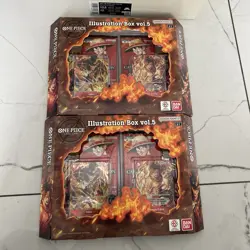 One Piece Card Game Illustration Box Vol. 5 - (LOT OF 2) New/Sealed - Image 1