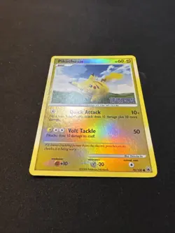 Pokemon CMajestic Dawn Pikachu Reverse Holo Platinum Stamped Pokemon Card 70/100 - Image 4