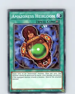 Yu-Gi-Oh TCG Amazoness Heirloom SS02-ENC14 1st Edition Regular Common Card NM - Image 1