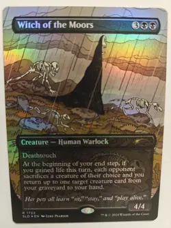 MTG - Witch of the Moors (Rainbow Foil) - Secret Lair - Light Play - Foil - Image 1