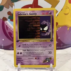 Pokemon Card - Sabrina's Gastly Gym Challenge 96/132 Common 1st Edition - Image 1