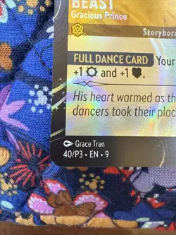 Beast - Gracious Prince 40 Disney Lorcana Promo Cards Holo - Image 4