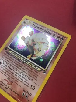 Light Arcanine 1st Edition 12/105 Neo Destiny Set Pokemon Trading Card Game - Image 2