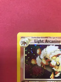 Light Arcanine 1st Edition 12/105 Neo Destiny Set Pokemon Trading Card Game - Image 4