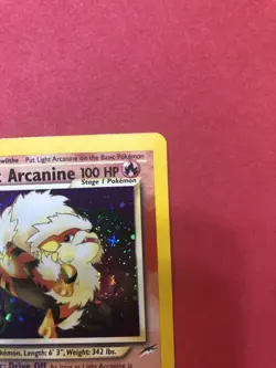 Light Arcanine 1st Edition 12/105 Neo Destiny Set Pokemon Trading Card Game - Image 5