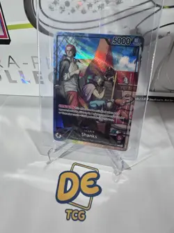 One Piece Shanks Leader OP09-001 PSA Promo Card - Sealed - Image 1
