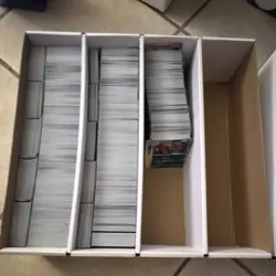 6000+ Pokemon Collectible Trading Cards,Card Stock Mixed Lot in Box - Image 1