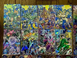 Lot of 32 Dragon Ball Heroes Villains & Boss Cards Japan Bandai Frieza Broly - Image 2