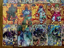 Lot of 32 Dragon Ball Heroes Villains & Boss Cards Japan Bandai Frieza Broly - Image 5