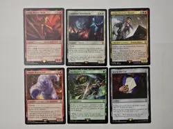 MTG Final Fantasy Card Lot of 6 Regular (Non-Foil) Rares Assorted NM - Image 1
